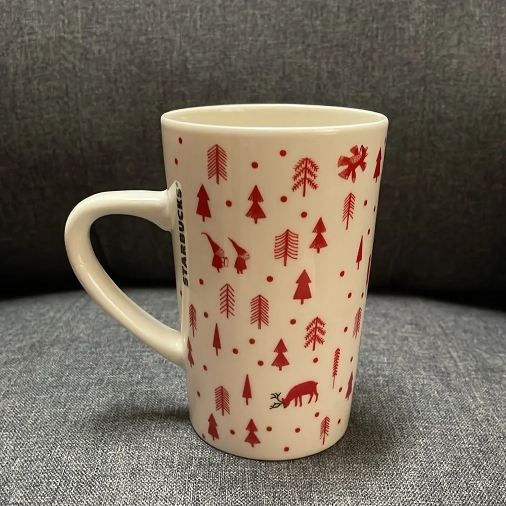Starbucks Christmas Elves-Gnomes-Reindeer Mug